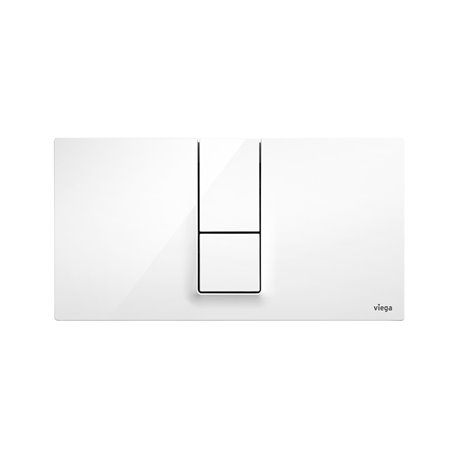 Plaque de commande 654689 Visign for Style 14 Plastique Blanc alpin 