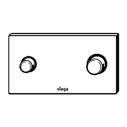 Plaque de commande 672058 Visign for Public 2 Métal Acier inoxydable brossé