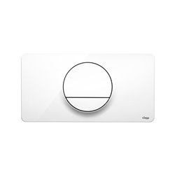 Plaque de commande 654498 Visign for Style 13 Plastique Blanc alpin 