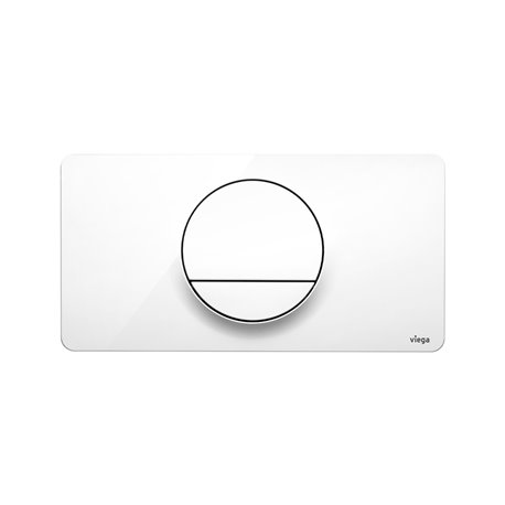 Plaque de commande 654498 Visign for Style 13 Plastique Blanc alpin 