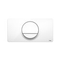 Plaque de commande 654498 Visign for Style 13 Plastique Blanc alpin 
