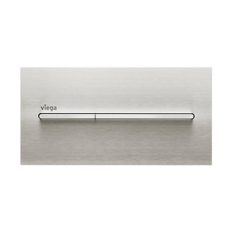 Plaque de commande 598471 Visign for More 104 Métal Aluminium couleur inox