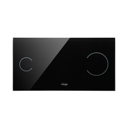 Plaque de commande 615895 Visign for More Sensitive 100 Verre Noir