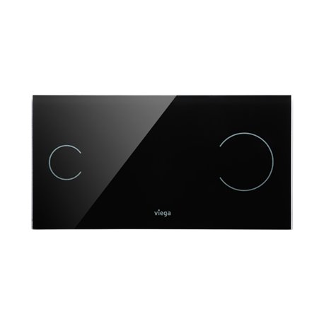 Plaque de commande 615895 Visign for More Sensitive 100 Verre Noir