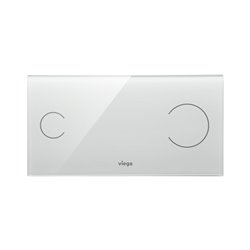 Plaque de commande 622671 Visign for More 100 Sensitive Verre Gris clair