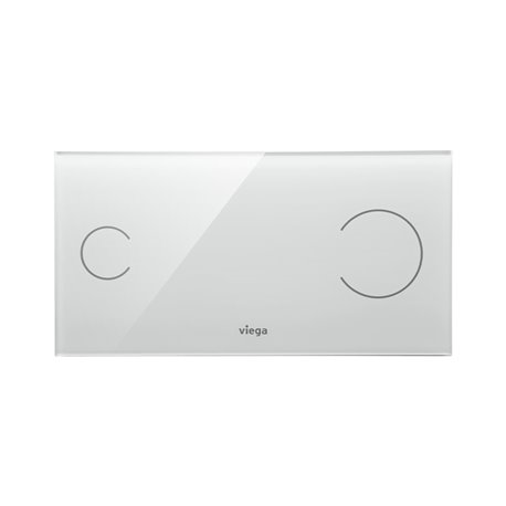 Plaque de commande 622671 Visign for More 100 Sensitive Verre Gris clair