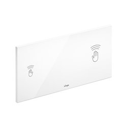 Plaque de commande 653828 Visign for Care Plastique Blanc alpin