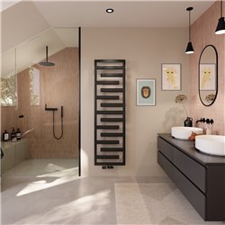 Sèche serviette eau chaude Kapla WKPSS, 493 Watts