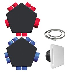 Kit accessoires plénum pour Maison à étages