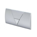 Plaque de commande WC 721893 Visign for Life 1 Plastique Chromé