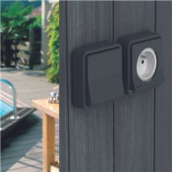 Va et vient Mureva Styl MUR35021 connexion auto gris