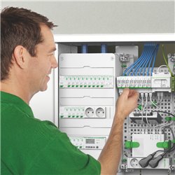 Coffret électrique Resi9 R9H13403 3 rangées de 13 modules 90 A