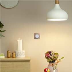 Va-et-vient 10 A à vis 230 A 1 50/60Hz 4O Odace S520204 Blanc 