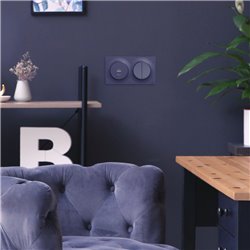 Double va-et-vient Odace S550214 Bleu cobalt 
