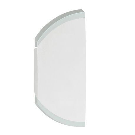 Enjoliveur simple Céliane sans marquage montage gauche ou droite blanc 068203 Enjoliveur simple Céliane sans marquage montage gauche ou droite blanc 068203