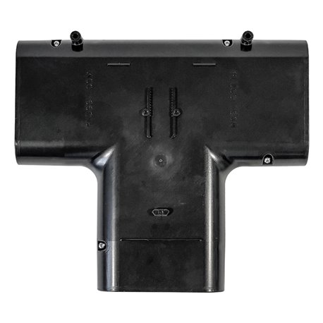 Té horizontal pour conduit oblong