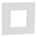 Plaque de finition Unica Deco Essentielle NU600218 Blanc 1 poste