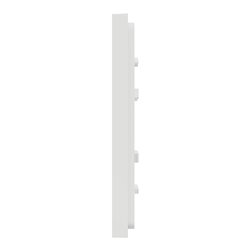Plaque de finition Unica Deco Essentielle NU600218 Blanc 1 poste