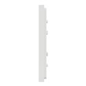Plaque de finition Unica Deco Essentielle NU600218 Blanc 1 poste