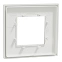 Plaque de finition Unica Deco Essentielle NU600218 Blanc 1 poste
