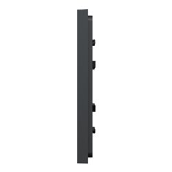 Plaque de finition Unica Deco Essentielle NU600254 Anthracite 1 poste