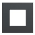 Plaque de finition Unica Deco Essentielle NU600254 Anthracite 1 poste