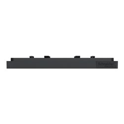 Plaque de finition Unica Deco Essentielle NU600254 Anthracite 1 poste