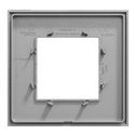 Plaque de finition Unica Deco Essentielle NU600230 Aluminium 1 poste