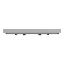 Plaque de finition Unica Deco Essentielle NU600230 Aluminium 1 poste