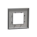 Plaque de finition Unica Deco Essentielle NU600230 Aluminium 1 poste