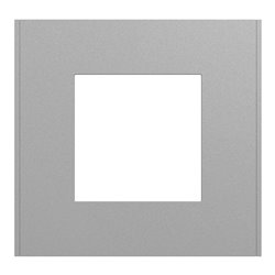 Plaque de finition Unica Deco Essentielle NU600230 Aluminium 1 poste