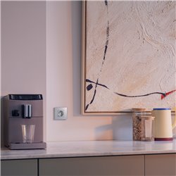 Plaque de finition Unica Deco Essentielle NU600230 Aluminium 1 poste