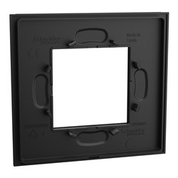 Plaque de finition Unica Deco Signature NU600277 Ardoise 1 poste