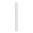 Plaque de finition Unica Deco Signature NU600279 Blanc neige 1 poste