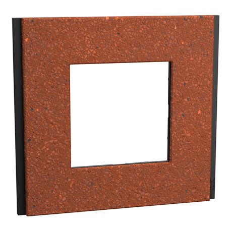 Plaque de finition Unica Deco Signature NU600271 Terracotta 1 poste