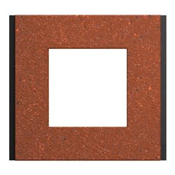 Plaque de finition Unica Deco Signature NU600271 Terracotta 1 poste