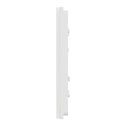 Plaque de finition Unica Deco Signature NU600479 Blanc neige 2 postes