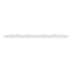 Plaque de finition Unica Deco Signature NU600479 Blanc neige 2 postes