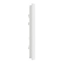 Plaque de finition Unica Deco Signature NU600479 Blanc neige 2 postes