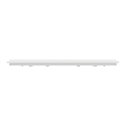 Plaque de finition Unica Deco Signature NU600479 Blanc neige 2 postes