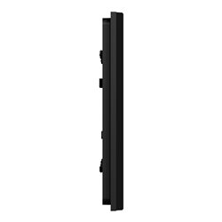 Plaque de finition Unica Deco Signature NU600472 Gomme noire 2 postes