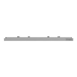 Plaque de finition Unica Deco Essentielle NU600430 Aluminium 2 postes