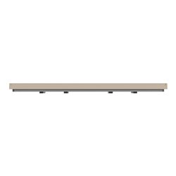 Plaque de finition Unica Deco Essentielle NU600426 Taupe 2 postes