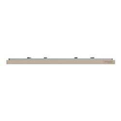 Plaque de finition Unica Deco Essentielle NU600426 Taupe 2 postes