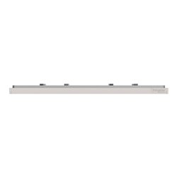 Plaque de finition Unica Deco Essentielle NU600424 Gris Pierre 2 postes
