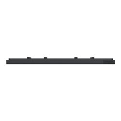 Plaque de finition Unica Deco Essentielle NU600454 Anthracite 2 postes