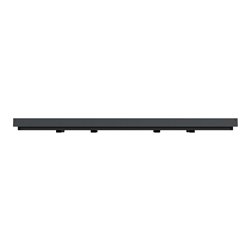 Plaque de finition Unica Deco Essentielle NU600454 Anthracite 2 postes