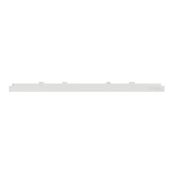 Plaque de finition Unica Deco Essentielle NU600418 Blanc 2 postes