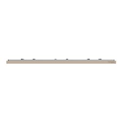 Plaque de finition Unica Deco Essentielle NU600626 Taupe 3 postes