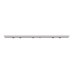 Plaque de finition Unica Deco Essentielle NU600624 Gris Pierre 3 postes